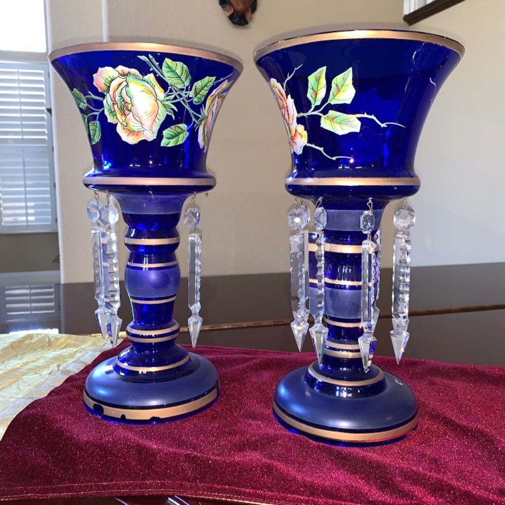 Crystal Lustras Made in Czechoslovakia